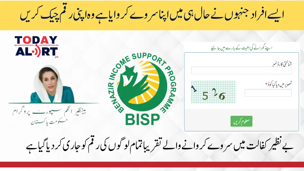 8171 BISP Result Check Online By CNIC For New Payment